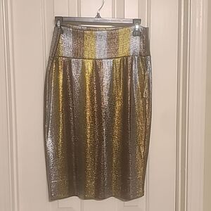 NWT Glitter Midi Skirt